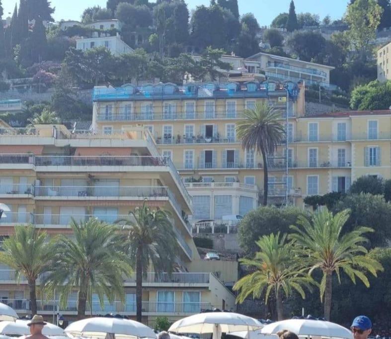 Le Garavan, Superbe Studio Vue Mer Et Vieux Menton Bagian luar foto